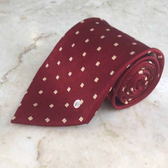 VERSACE CLASSIC SILK TIE - Picture 13 of 14
